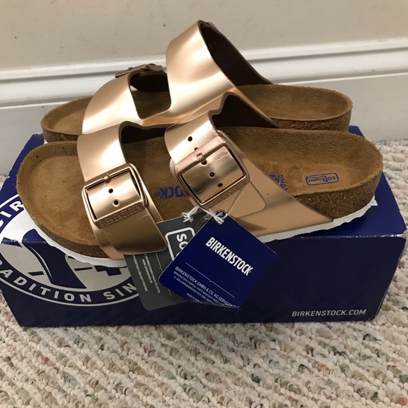 🆕 Birkenstock x Anthropologie arizona metallic - Picture 5 of 11